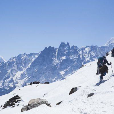 Kuari Pass Nachiketa Day two Nanda Devi was with us for almost half day Banner Image